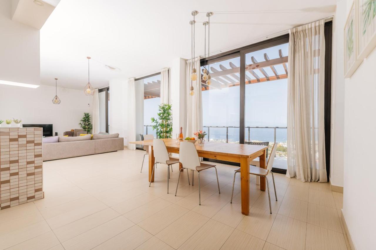 Sunset White Villa - Ocean View, Jakuzzi, Heated Pool, Air-Conditioning, Grill Playa de las Americas  Ngoại thất bức ảnh