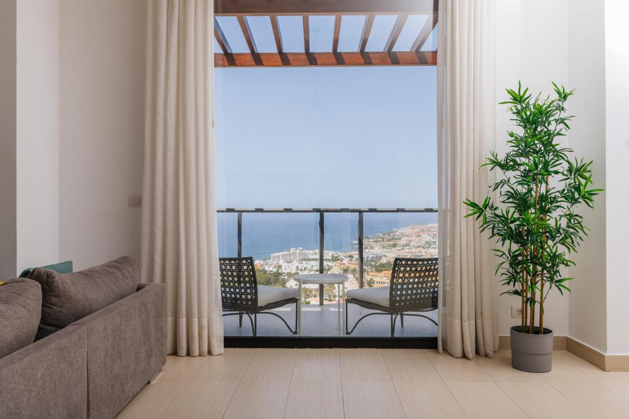 Sunset White Villa - Ocean View, Jakuzzi, Heated Pool, Air-Conditioning, Grill Playa de las Americas  Ngoại thất bức ảnh
