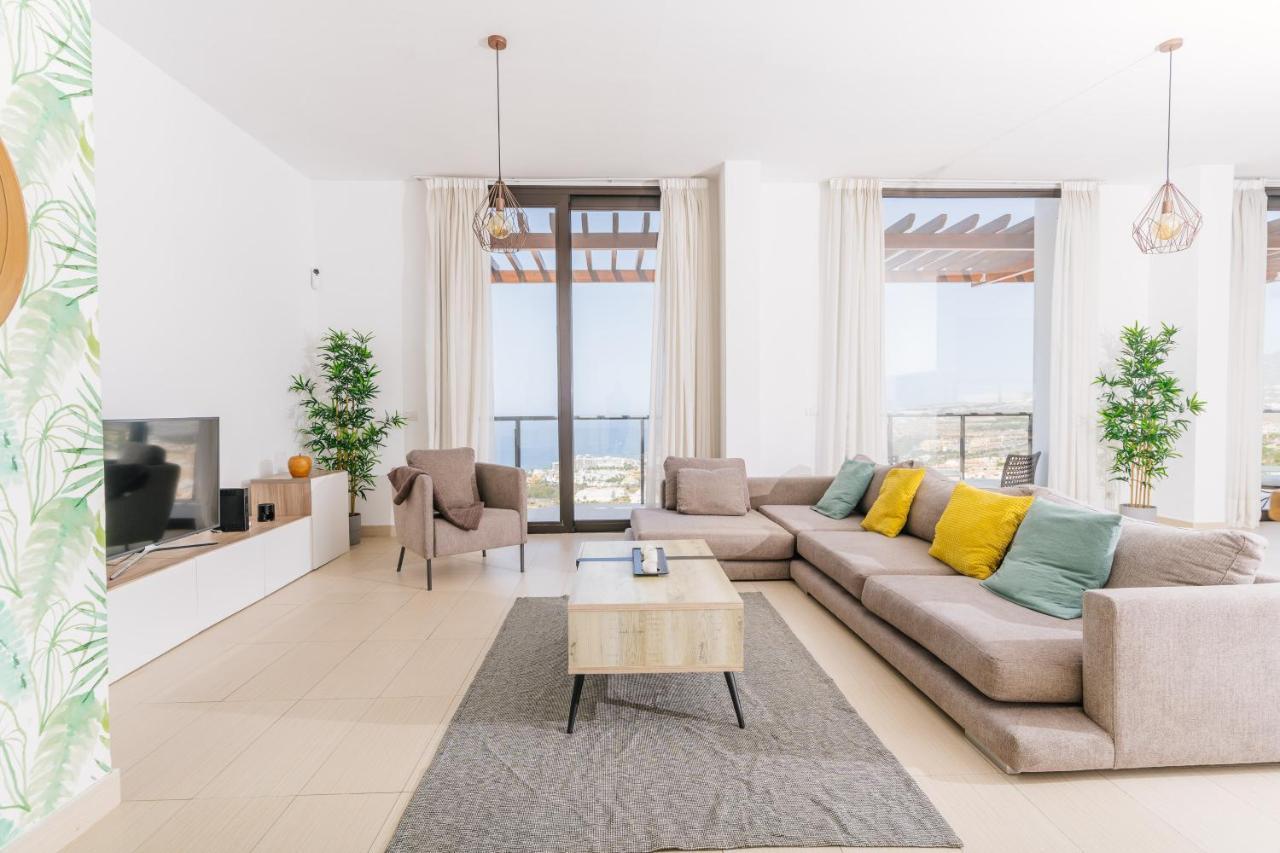 Sunset White Villa - Ocean View, Jakuzzi, Heated Pool, Air-Conditioning, Grill Playa de las Americas  Ngoại thất bức ảnh